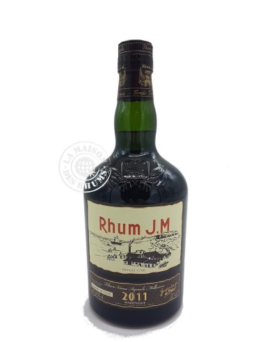 Rhum JM Vieux Millésime 2011 Brut de Fût 9 ans...