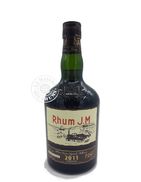 Rhum JM Vieux Millésime 2011 Brut de Fût 9 ans 41.87%