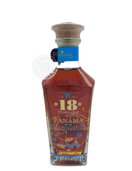 Rhum Rum Nation Vieux Panama 18 ans Decanter 40%