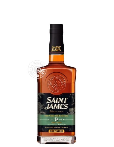 Rhum Saint James Vieux 9 ans 43%