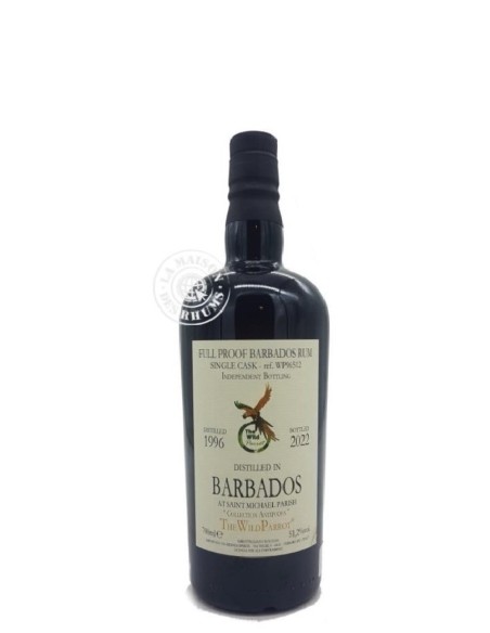 Rhum The Wild Parrot Vieux Barbados 1996 Antipodes 26 ans 51.2%