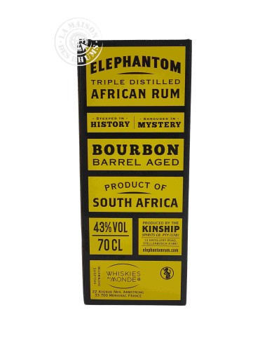 Rhum Elephantom Vieux 43%