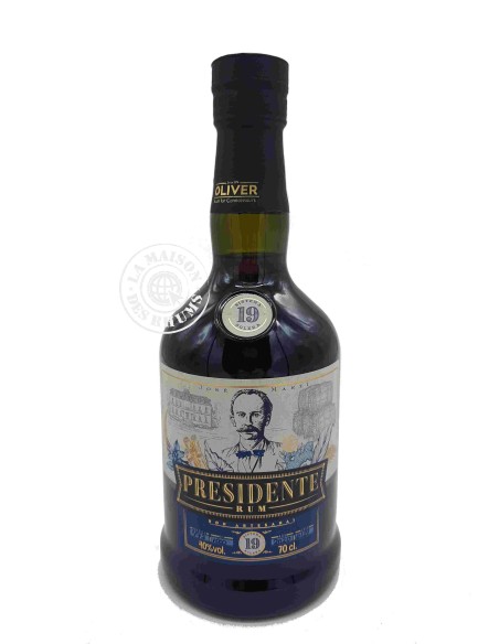 Rhum Presidente Marti Vieux 19 ans 40%