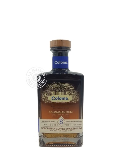 Rhum Coloma Vieux 8 ans Coffee Smoked 42%