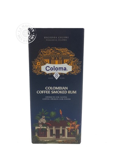 Rhum Coloma Vieux 8 ans Coffee Smoked 42%