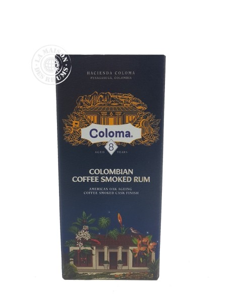 Rhum Coloma Vieux 8 ans Coffee Smoked 42%