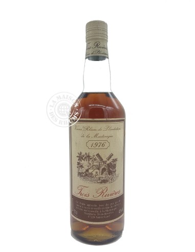Rhum Trois Rivières Vieux Millésime 1976 45%
