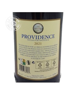 Rhum Providence Vieux 2021 52% 2