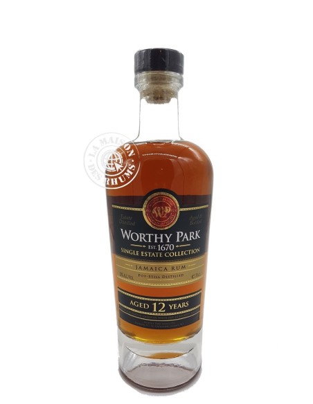 Rhum Worthy Park Vieux 12 ans Single Estate 50%