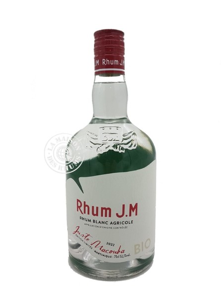 Rhum JM Blanc Juste Macouba Millésime 2022 52.1%