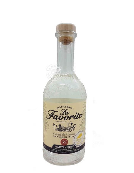 Rhum La Favorite Blanc Coeur De Canne 55%