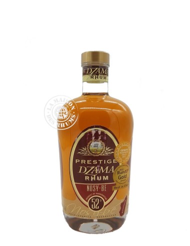 Rhum Dzama Ambré Nosy-Bé Prestige 52%