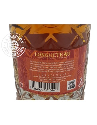 Rhum Longueteau Vieux Souvenir La Tradition 3...