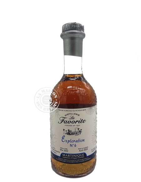 Rhum La Favorite Ambré Exploration N°6 Batch 2 45%