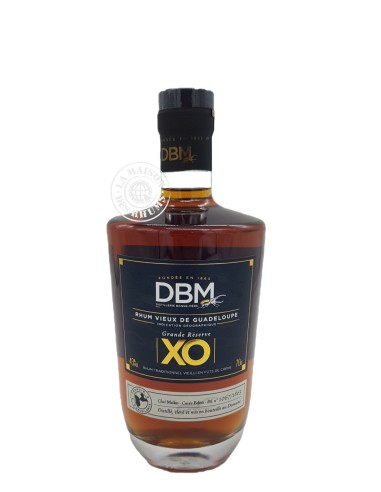 Rhum DBM Vieux XO Grande Réserve 43%