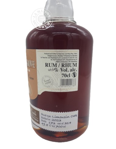 Rhum New Grove Vieux Savoir Faire Single Cask...