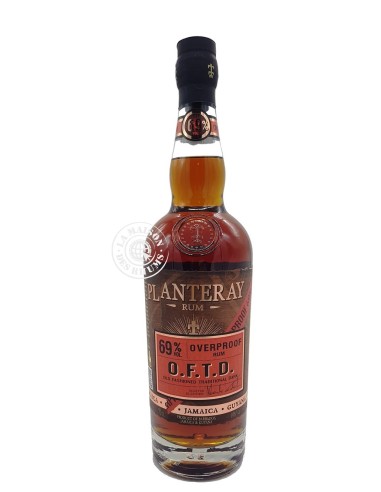 Rhum Planteray Rum Vieux OFTD Overproof 69%