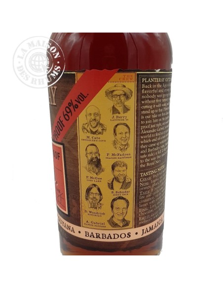 Rhum Planteray Rum Vieux OFTD Overproof 69%