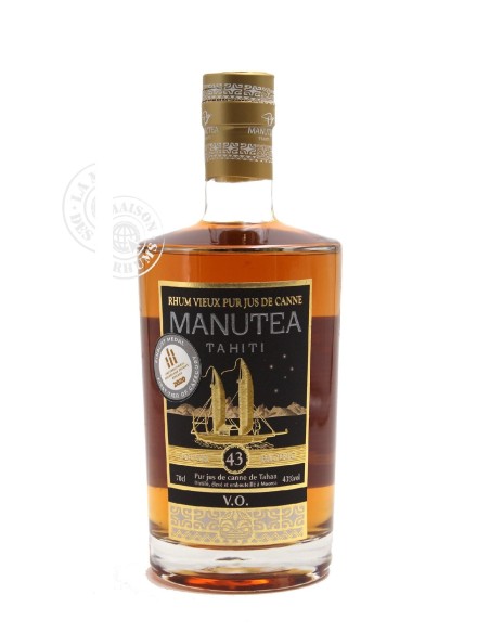 Rhum Manutea Vieux VO 43%