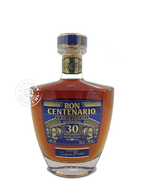 Rhum Centenario Vieux 30 Edition Limitée 40%