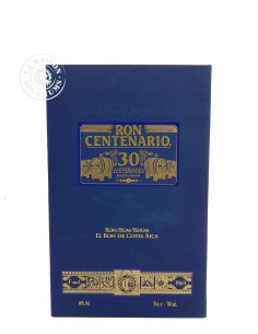 Rhum Centenario Vieux 30 Edition Limitée 40% 2