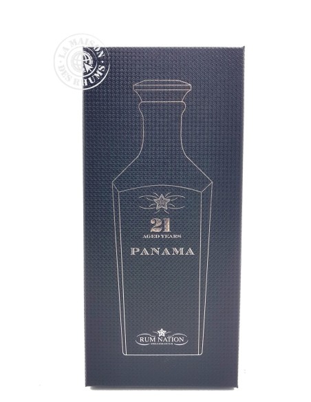 Rhum Rum Nation Vieux Panama 21 ans Decanter 40%