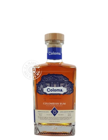Rhum Coloma Vieux 15 ans 40%