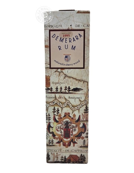 Rhum Moon Import Vieux Uitvlugt Demerara Guyana Millésime 1995 16 ans 46%