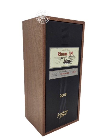Rhum JM Vieux Millésime 2009 Brut de Fût 15 ans 43.6% Étiquette Cuir