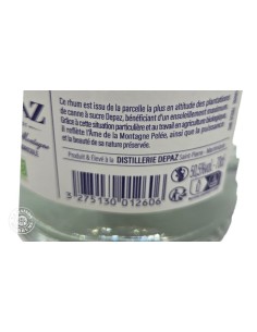 Rhum Depaz Blanc L'Âme de la Montagne 2024 Bio 50.5% 2