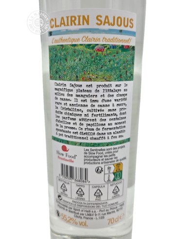 Clairin Blanc Sajous Millésime 2023 55.2%