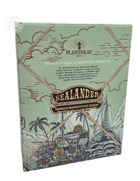 Rhum Planteray Rum Vieux Sealander 40% Coffret 2 verres