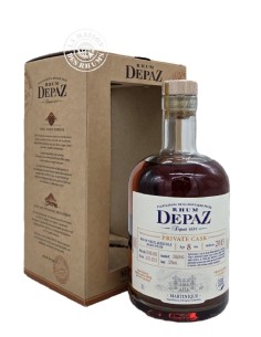 Rhum Depaz Vieux Hors d'âge millésime 2015 8 ans Private...