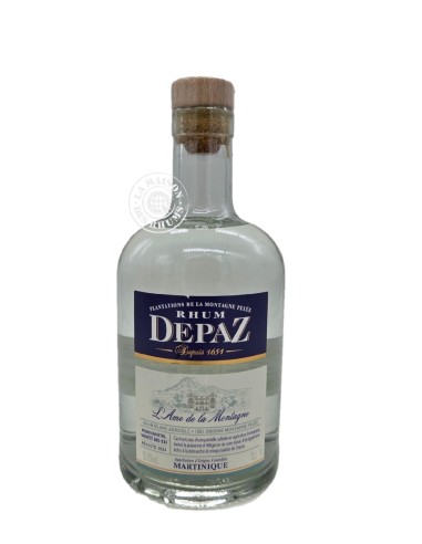 Rhum Depaz Blanc L'Âme de la Montagne 2024 Bio...