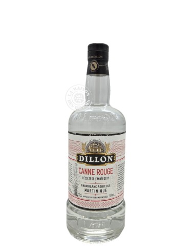 Rhum Dillon Blanc Canne Rouge Millésime 2019 50%