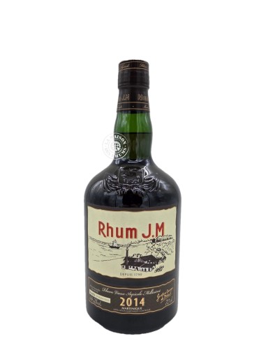 Rhum JM Vieux Millésime 2014 Brut de Fût 44.2%