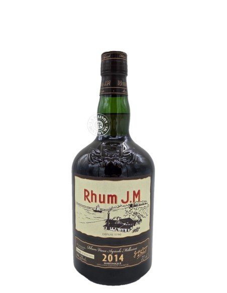 Rhum JM Vieux Millésime 2014 Brut de Fût 44.2%