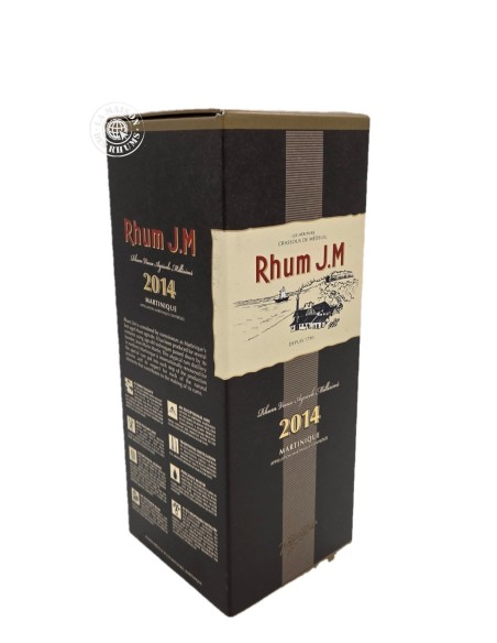 Rhum JM Vieux Millésime 2014 Brut de Fût 44.2%