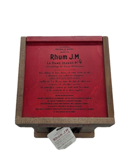 Rhum JM Vieux La Dame Jeanne N°4 - Edition 2025 - 47.6%