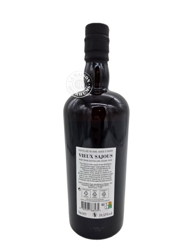 Rhum Sajous Vieux 2020 5 ans Brut de fût 59.52%