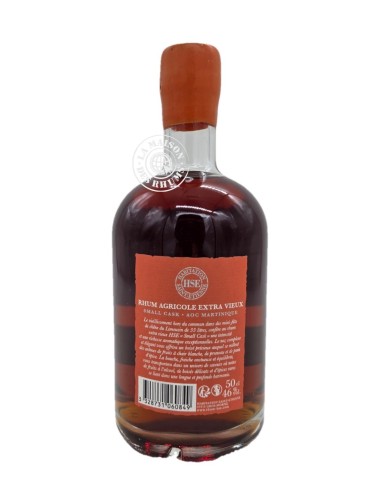 Rhum HSE Extra Vieux - Small Cask - Millésime...
