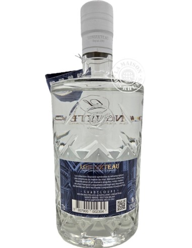 Rhum Longueteau Blanc - L'intemporel 62%