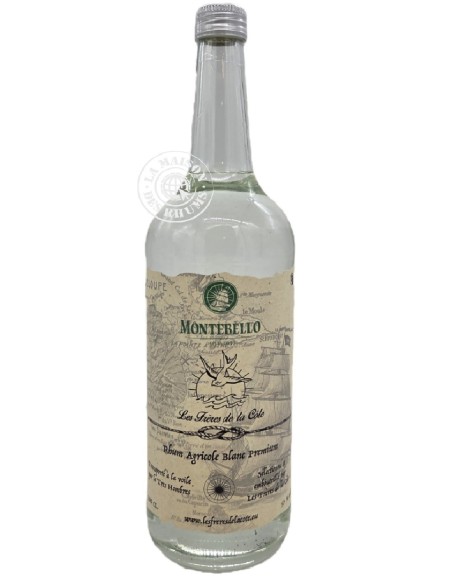 Rhum Les Frères De La Côte Blanc Montebello 50% 100cl