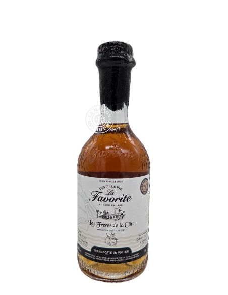 Rhum Les Frères De La Côte Ambré La Favorite Navigation 2025 Cuvée N°1 50%