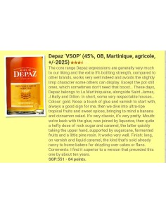 Rhum Depaz Vieux VSOP Réserve Spéciale 45% 2