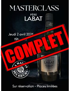 *** Complet ! *** Masterclass Rhum Père Labat...