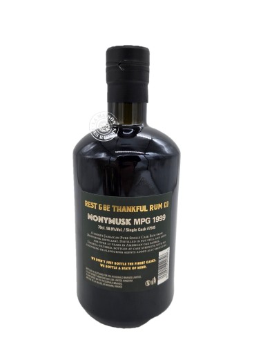 Rhum Rest & Be Thankful Vieux Jamaica Monymusk...