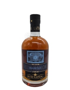 Rhum Rum Nation Vieux Mauritius 6 ans Triple Cask 43% -...
