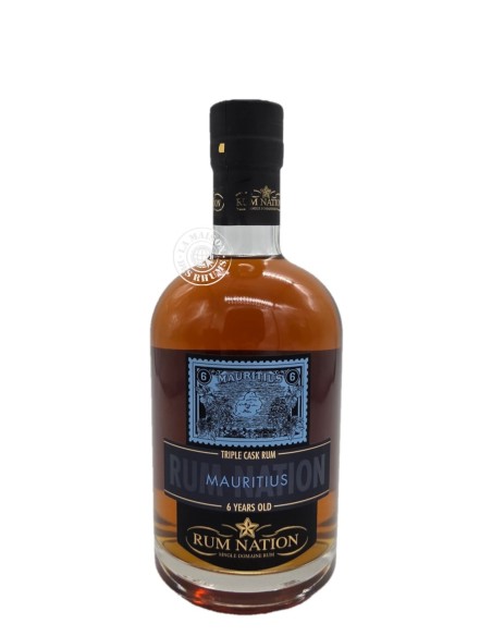 Rhum Rum Nation Vieux Mauritius 6 ans Triple Cask 43% - Ile Maurice