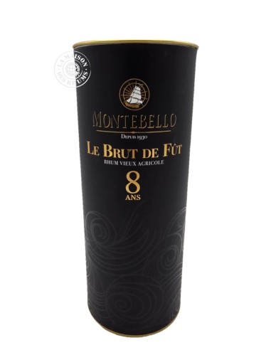 Rhum Montebello Vieux Millésime 2016 8 ans Brut...